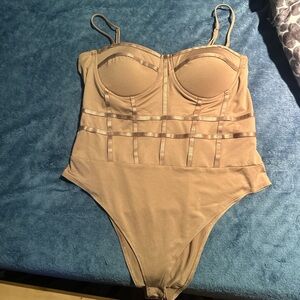 Chic Tan Shapewear Bodysuit